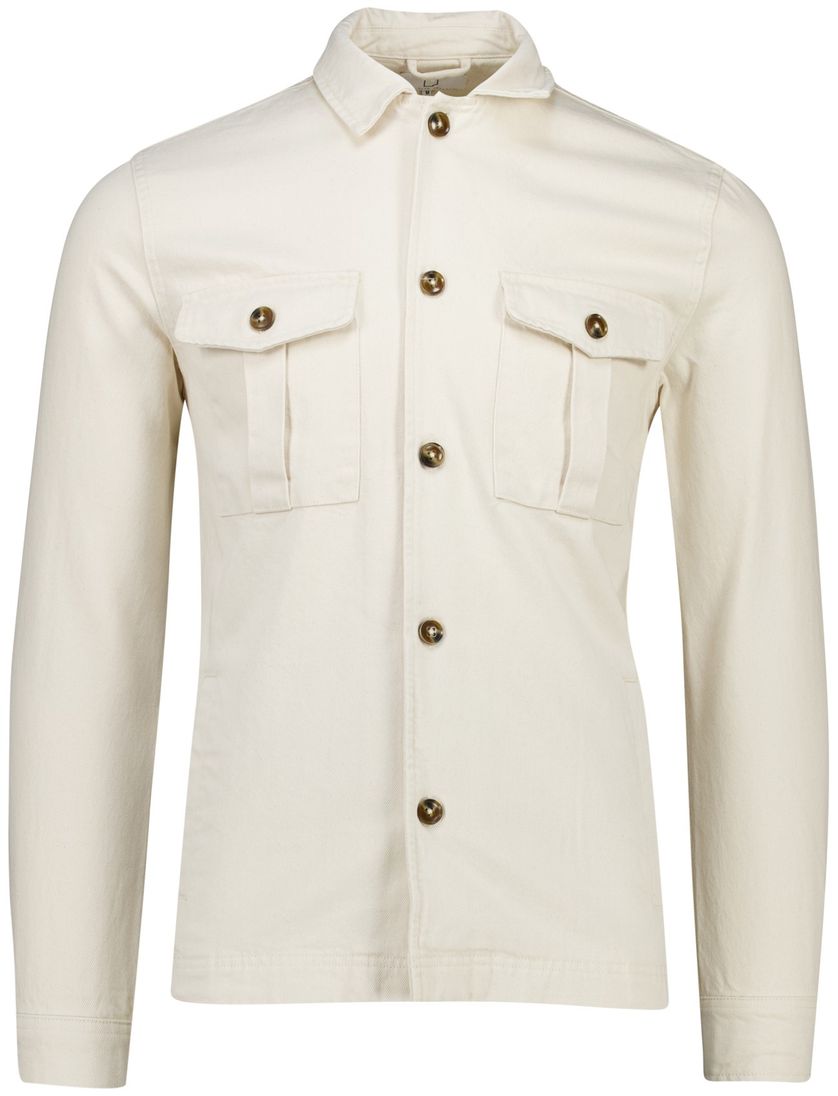Born with Appetite Owen shirtjacket creme katoen