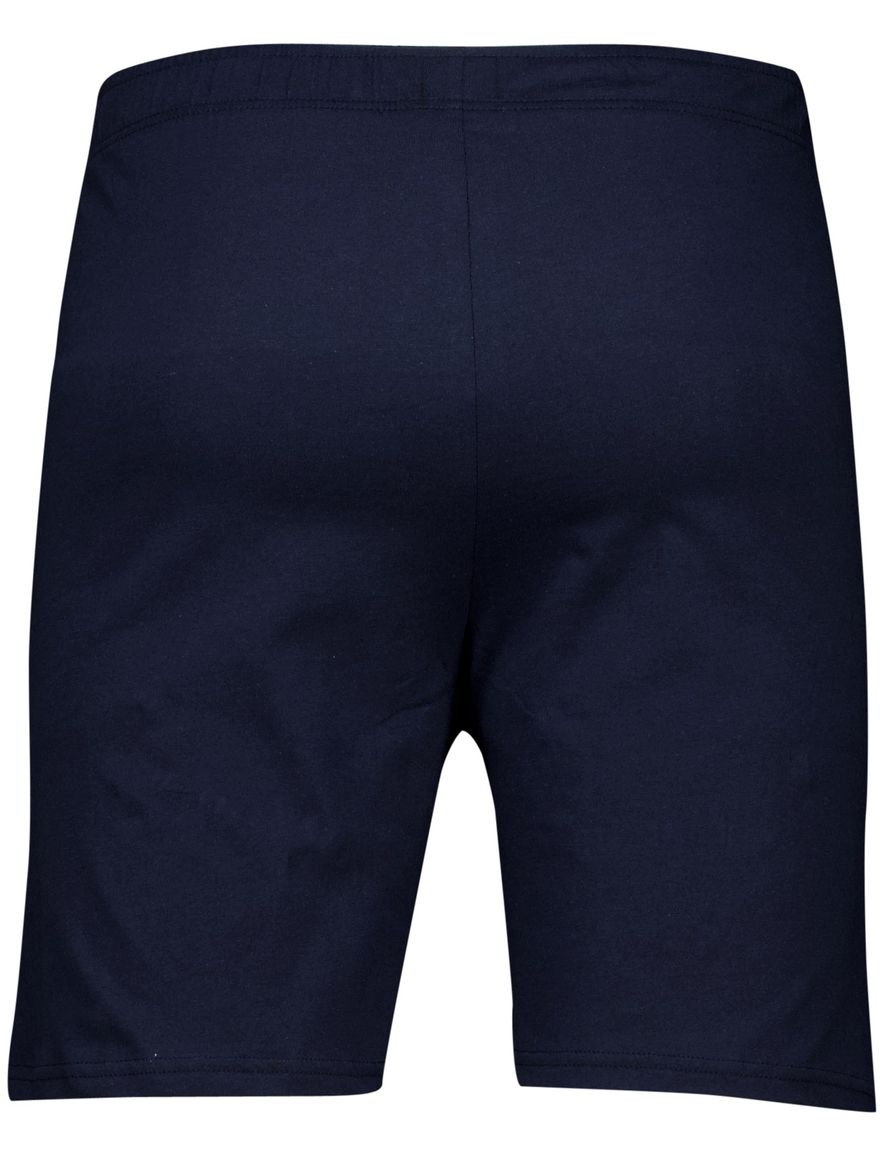 Schiesser shortama rood zwart comfort fit