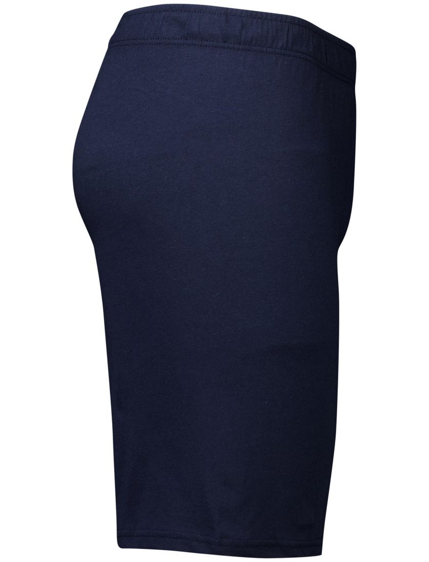 Schiesser shortama rood zwart katoen