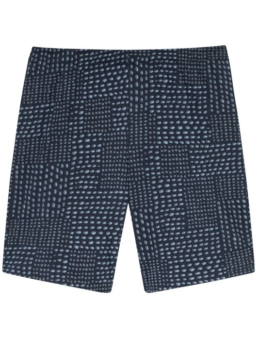 Schiesser single jersey pyjama short donkerblauw
