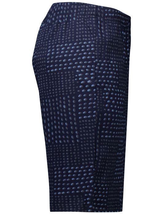 Schiesser single jersey pyjama short donkerblauw