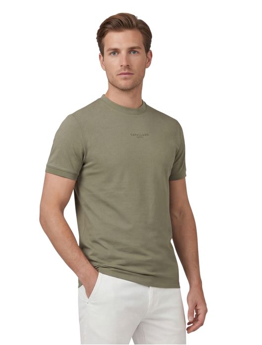 Cavallaro t-shirt lichtgroen katoen