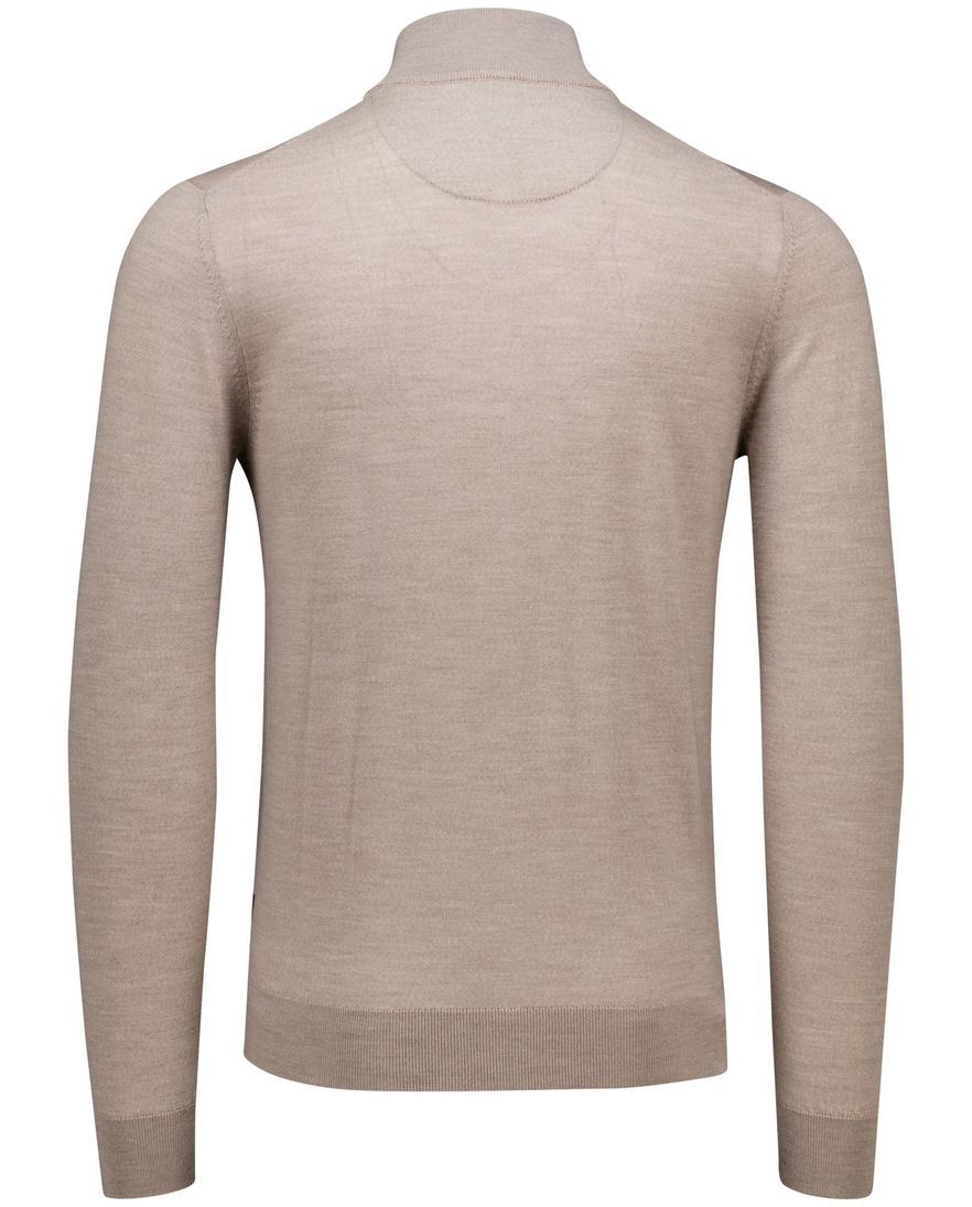 Cavallaro Napoli Saronno full zip vest bruin