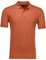 Hugo Boss Black Pallas pique KM polo oranje
