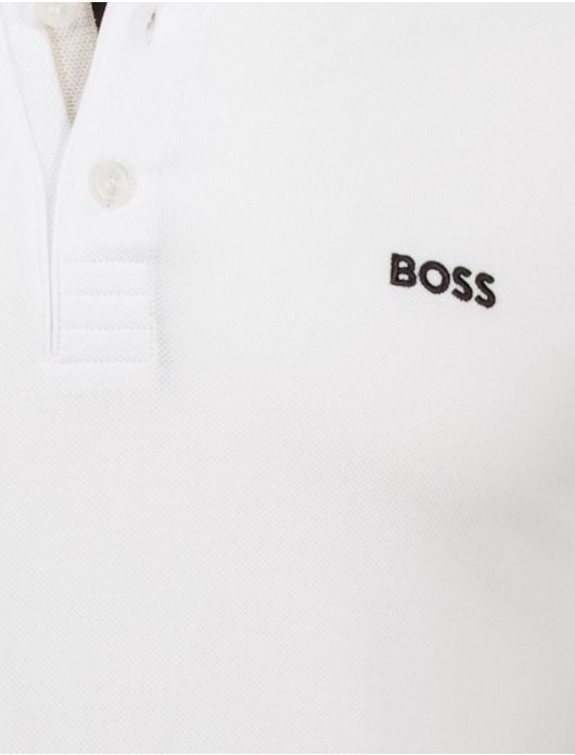 Boss Green paddy polo wit regular fit