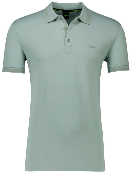 Boss Green polo groen katoen