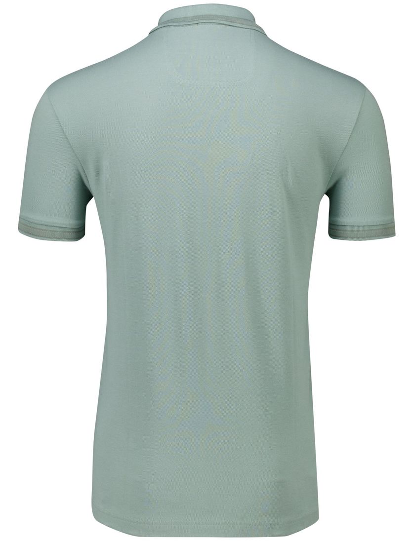 katoenen Boss Green Paddy polo groen effen normale fit