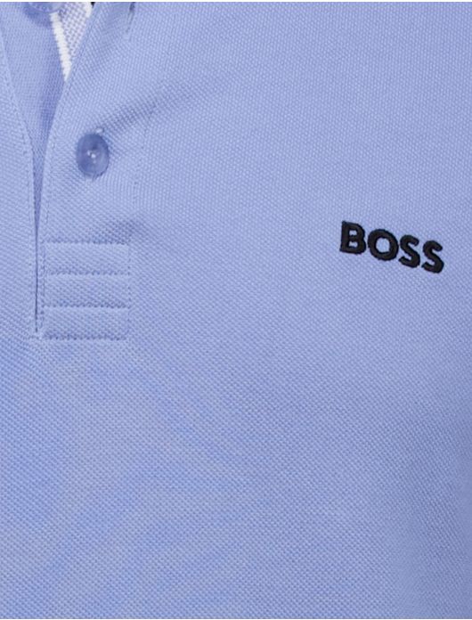 Hugo Boss Green Paddy regular fit blauw 3-knoops