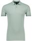 katoenen Boss Green polo groen effen stretch korte mouw