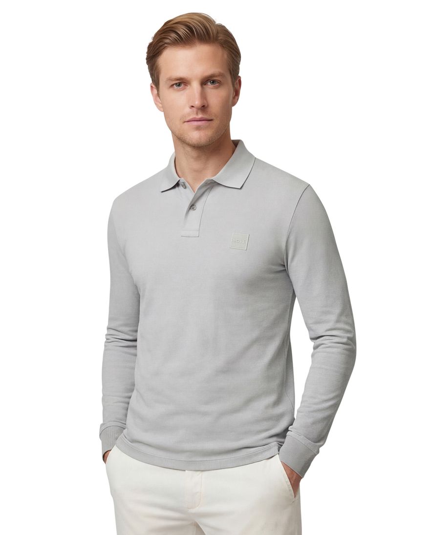 Boss Passerby trui grijs