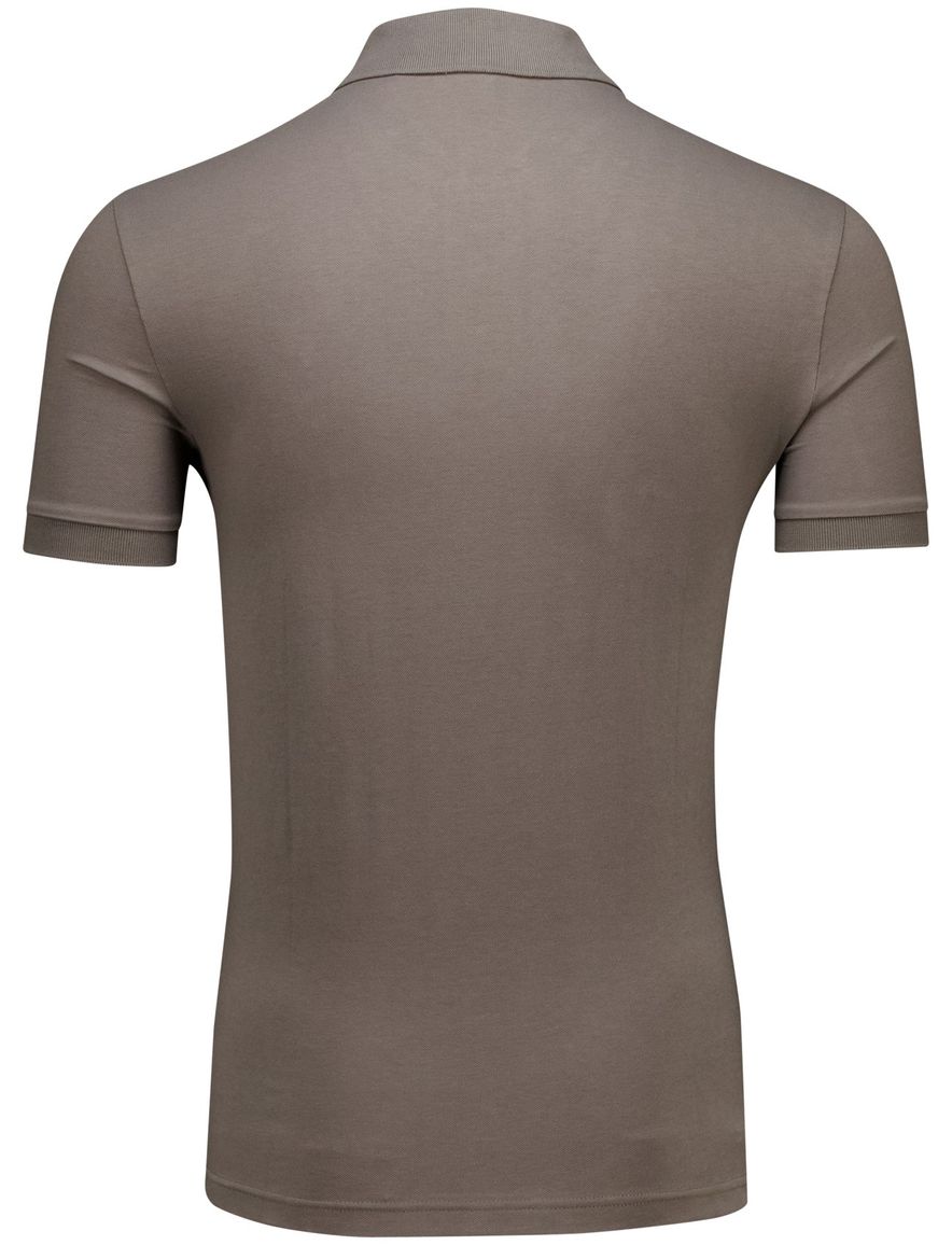 Boss Orange Passenger polo bruin korte mouw