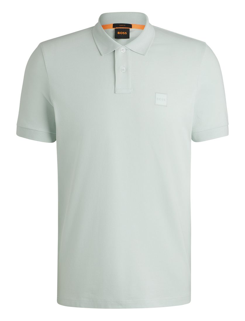 BOSS Orange poloshirt lichtblauw Passenger