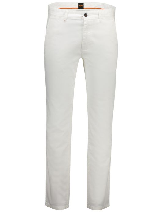 Boss Orange pantalon wit slim fit