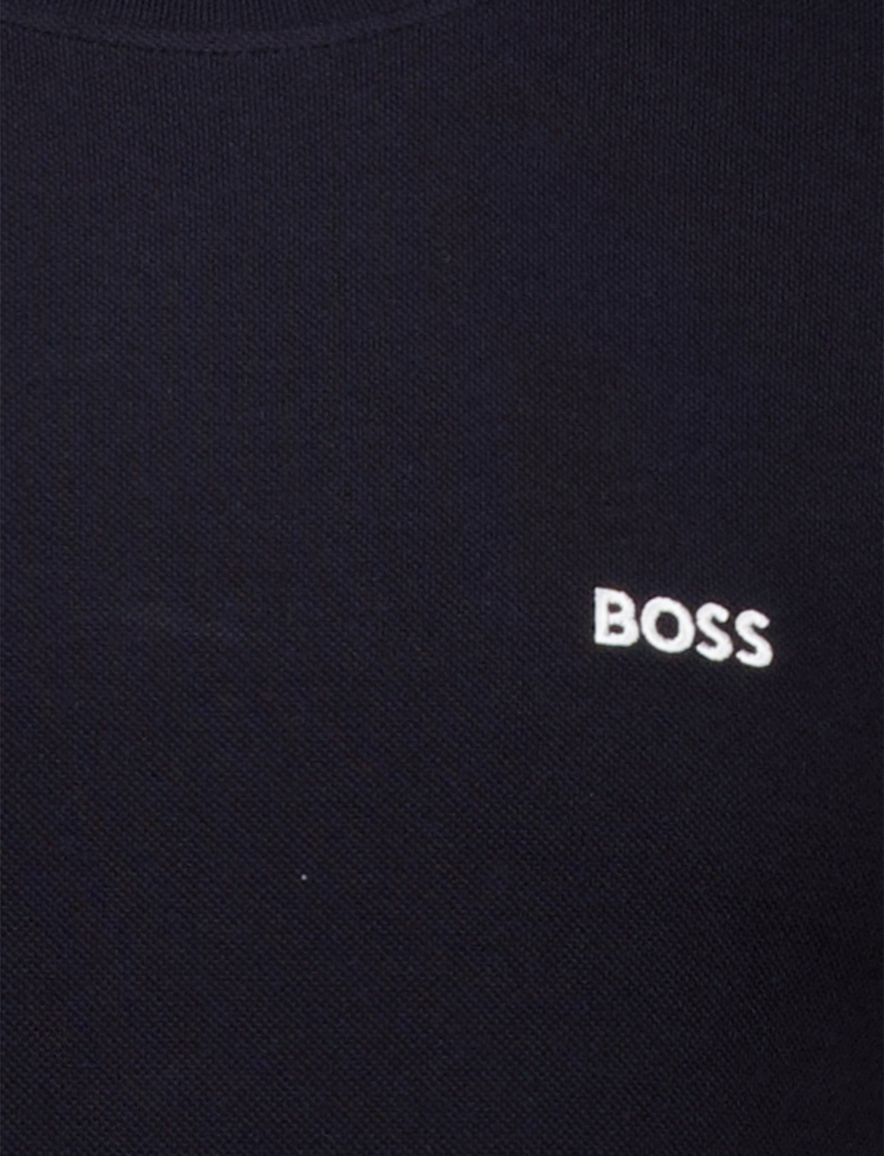 Hugo Boss Green T-shirt Taddy Tee navy pique