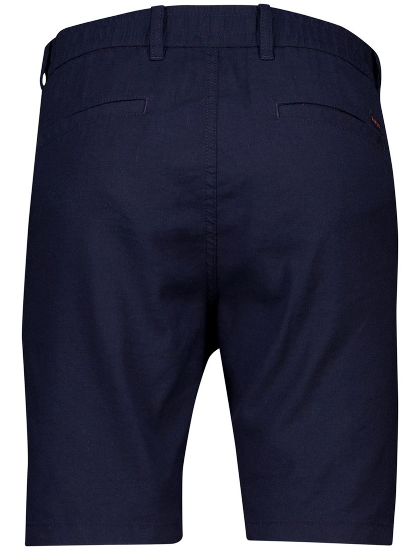 Boss Orange Chino donkerblauw linnen