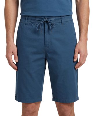 Hugo Boss bermuda BOSS Tapered Fit katoen blauw