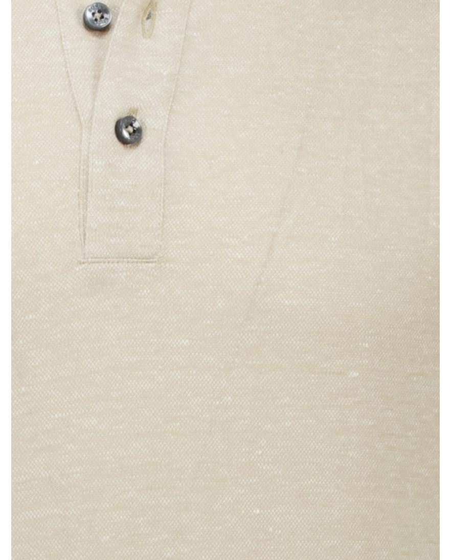Hugo Boss Black linen blend H-Press polo beige