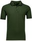BOSS polo donkergroen korte mouw Paddy Rib