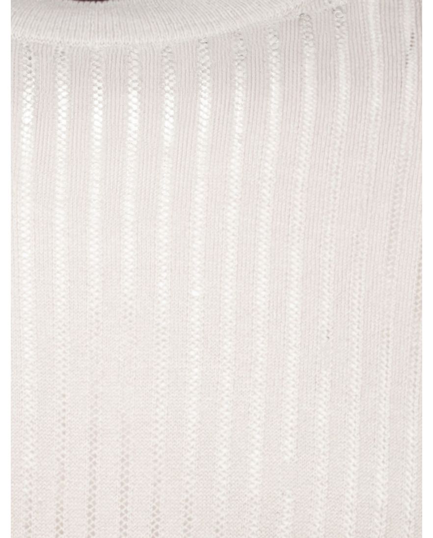 BOSS orange t-shirt Ajordino creme ronde hals