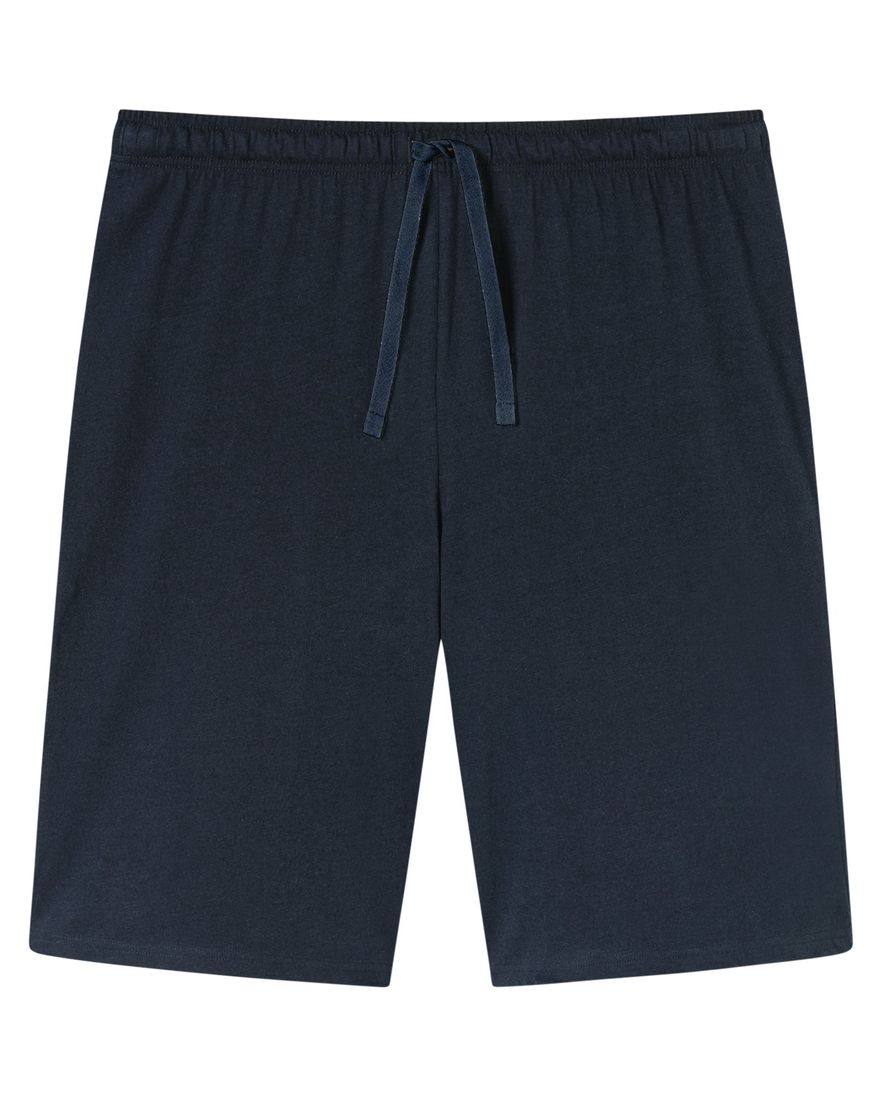 Schiesser heren pyjama kort grijs multicolor