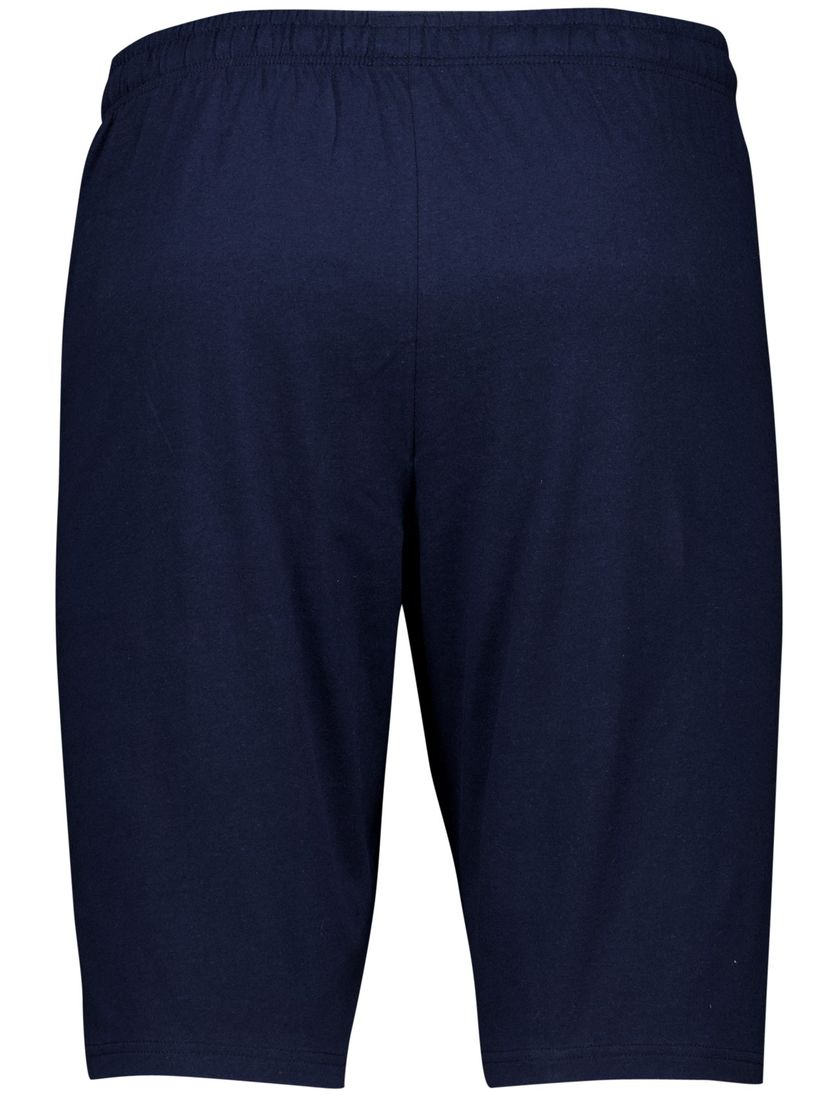Schiesser heren pyjama kort grijs katoen