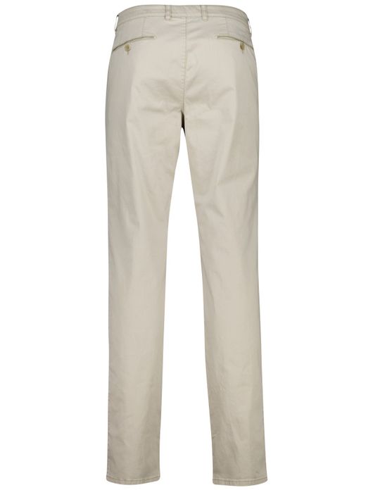 Com4 pantalon chino beige effen