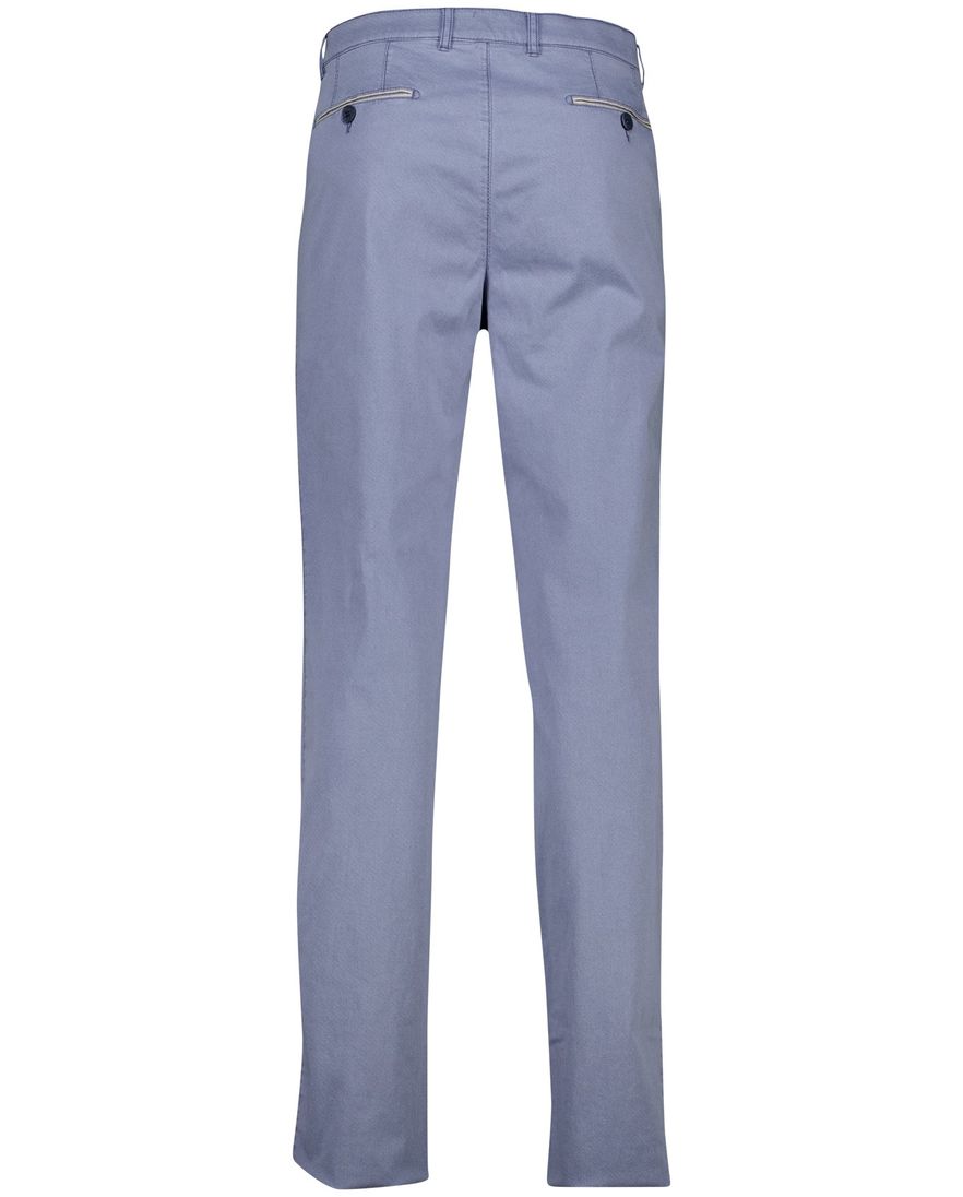 Com4 modern chino blauw katoen