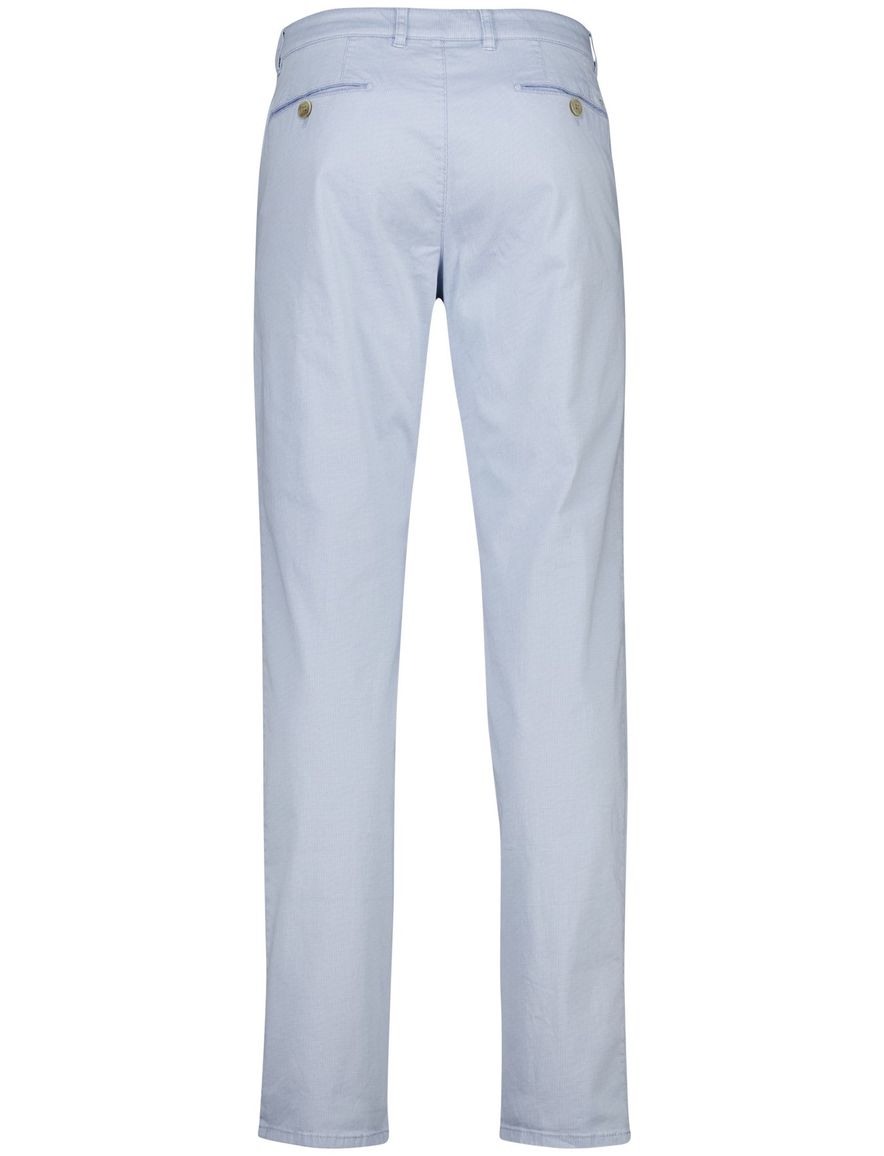 Com4 pantalon chino lichtblauw effen