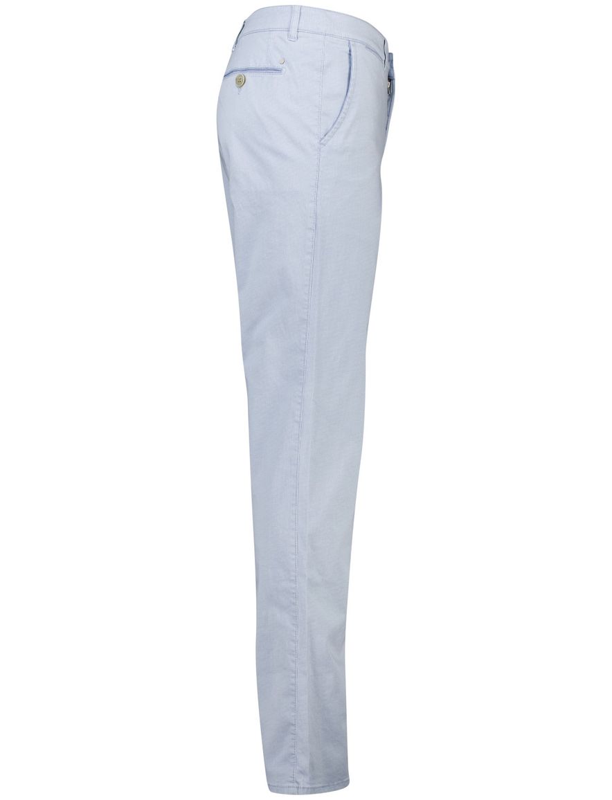 Com4 pantalon chino lichtblauw effen