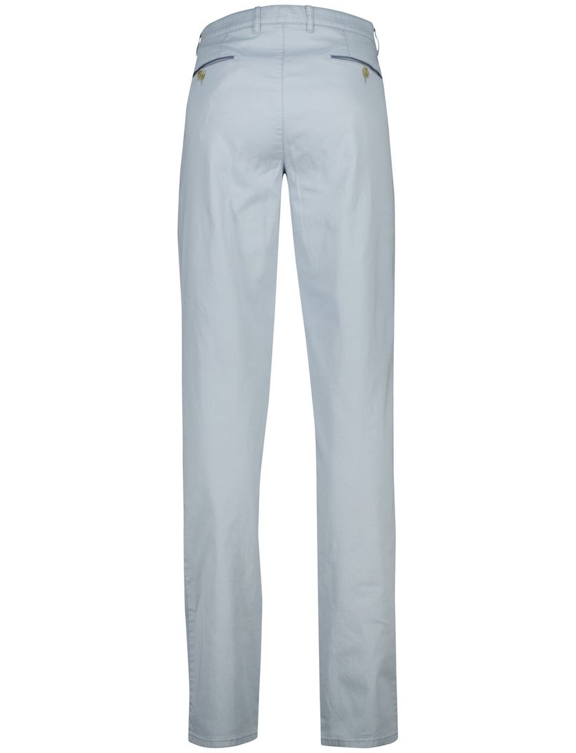 Com4 modern chino collection lichtblauw effen pantalon
