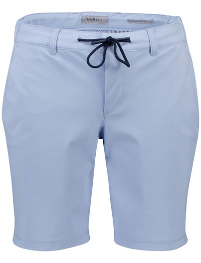 North84 North 84 Sensitive Travel Cabrio short blauw effen slim fit