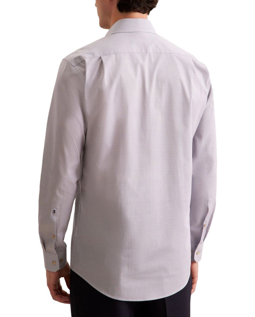 Overhemd Seidensticker beige print