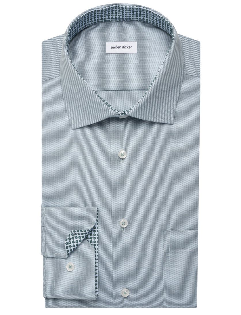 Seidensticker overhemd blauw