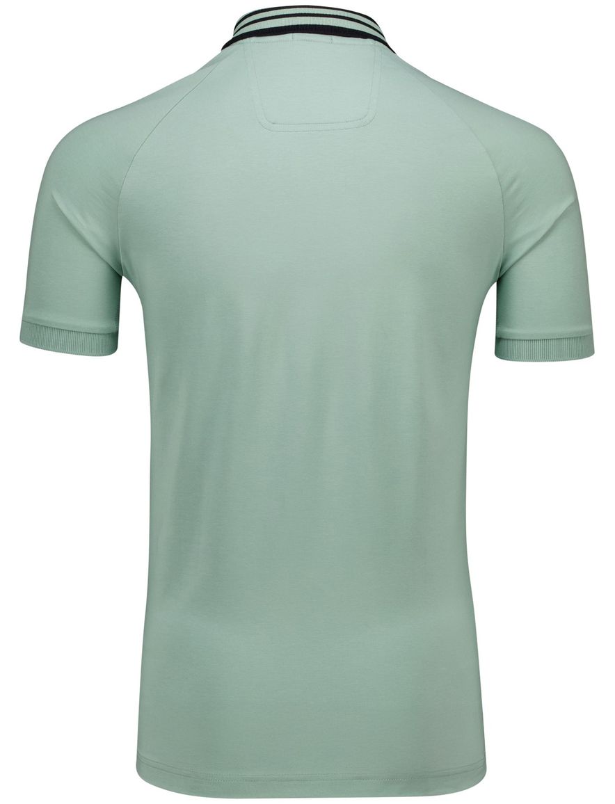 Hugo Boss Green Paddy Rib polo regular fit groen