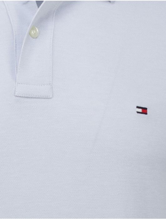 Tommy Hilfiger polo licht blauw regular fit