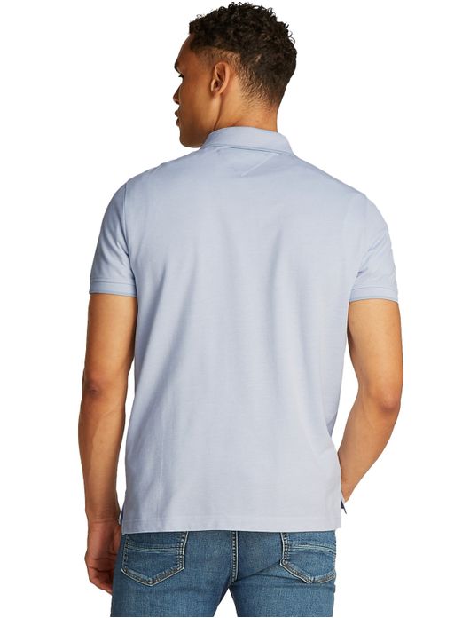 Tommy Hilfiger polo licht blauw regular fit