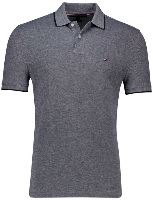 Tommy Hilfiger polo grijs normale fit
