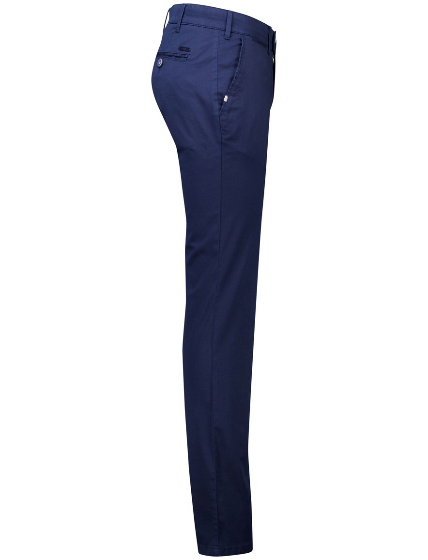 Eurex Joe regular fit pantalon donkerblauw flatfront