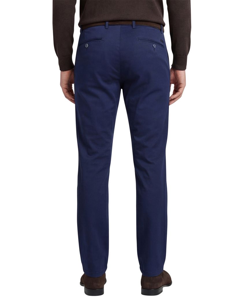 Eurex Joe regular fit pantalon blauw effen