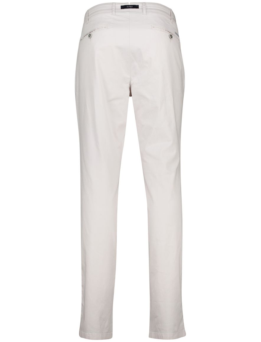 Eurex pantalon katoen wit normale fit