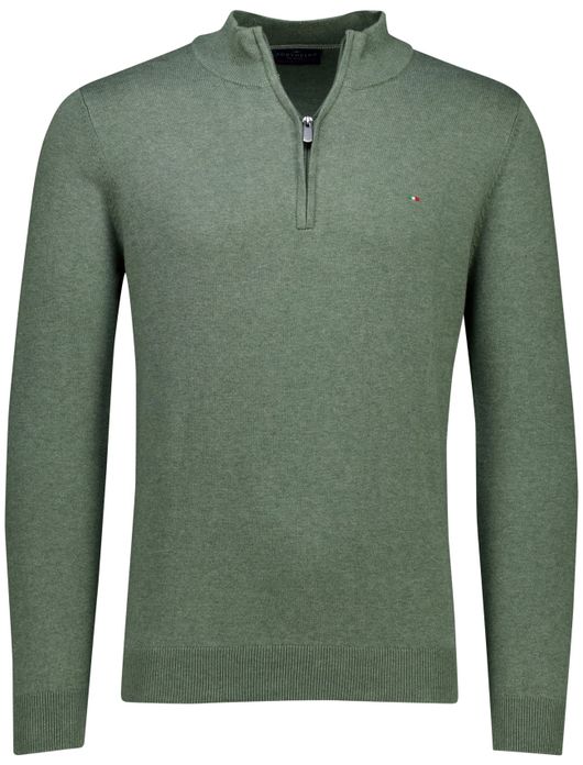 trui groen Portofino Regular Fit