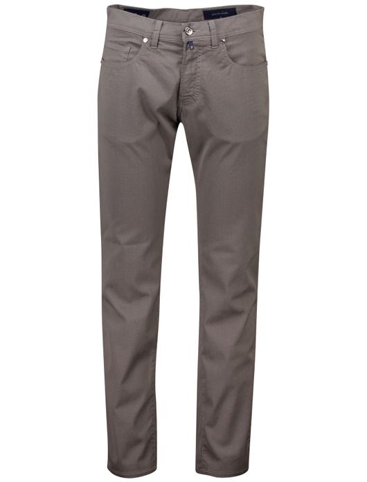 Pierre Cardin pantalon 5-pocket Lyon Tapered taupe