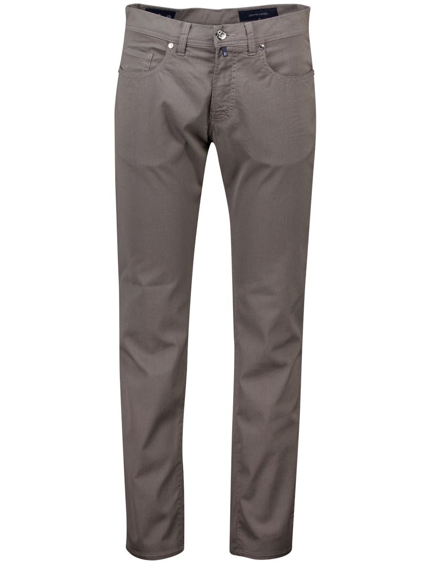 Pierre Cardin pantalon 5-pocket Lyon Tapered taupe