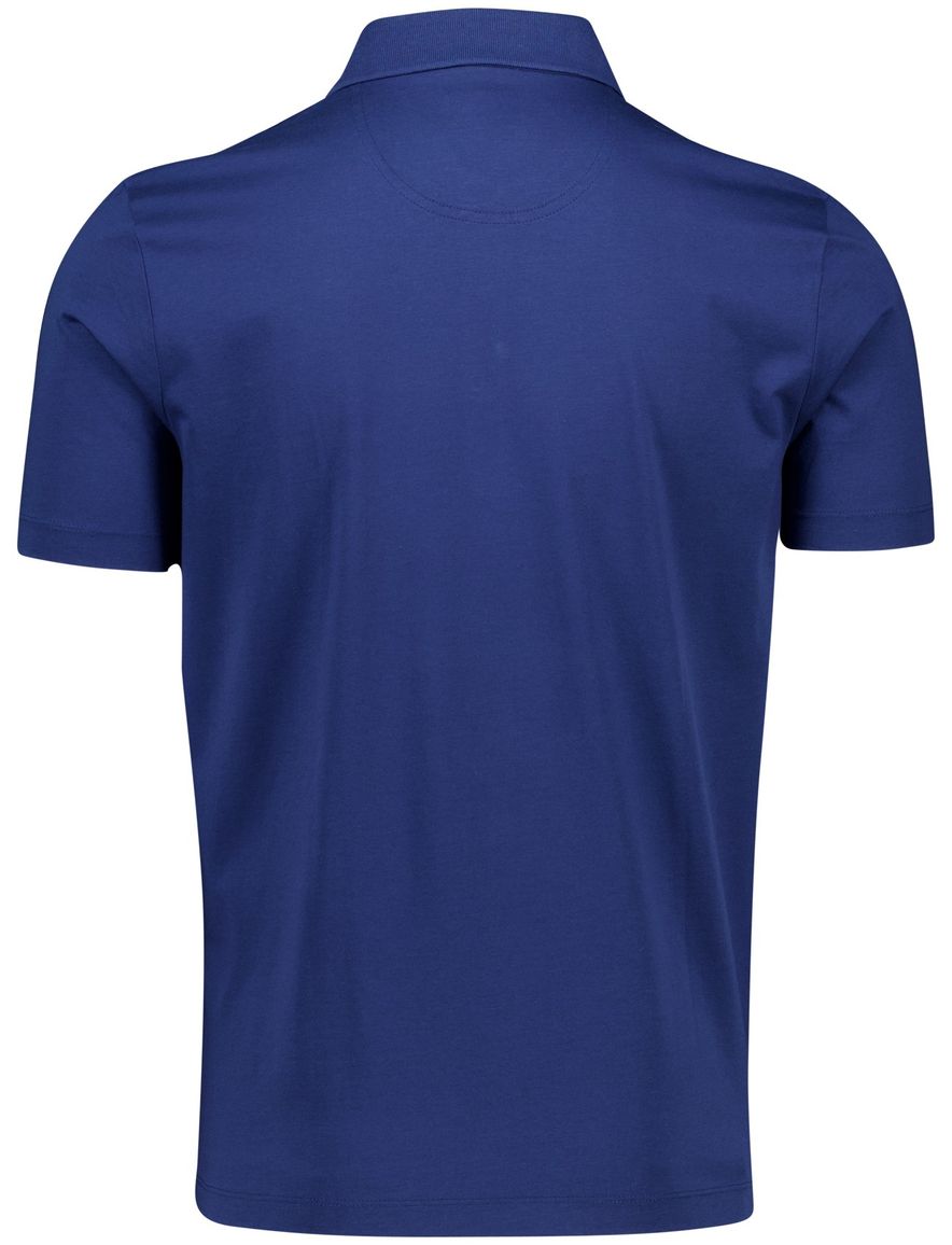 Pierre Cardin polo blauw 3-knoops katoen