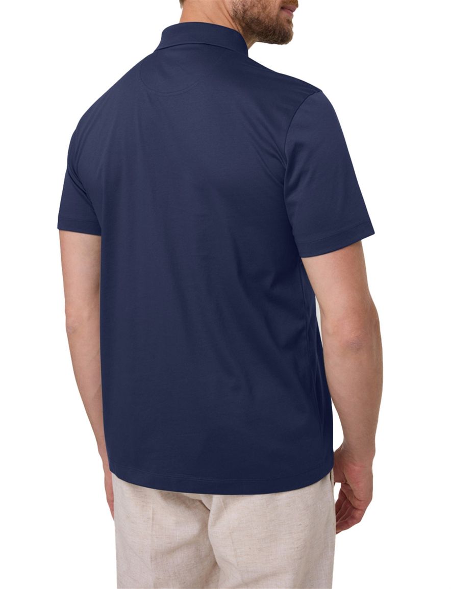 Pierre Cardin polo donkerblauw effen