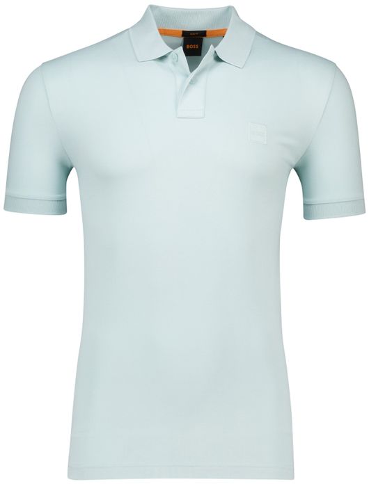 Hugo Boss Orange Passenger polo lichtblauw