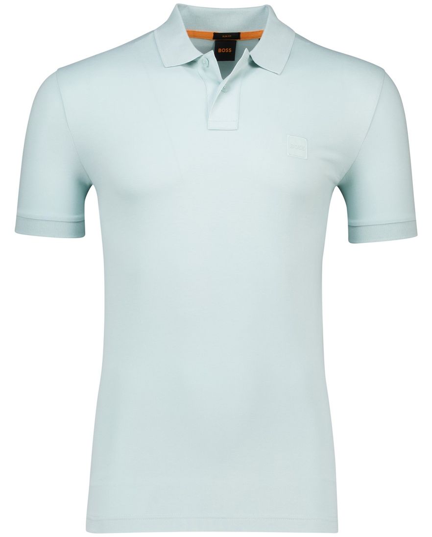 Hugo Boss Orange Passenger polo lichtblauw