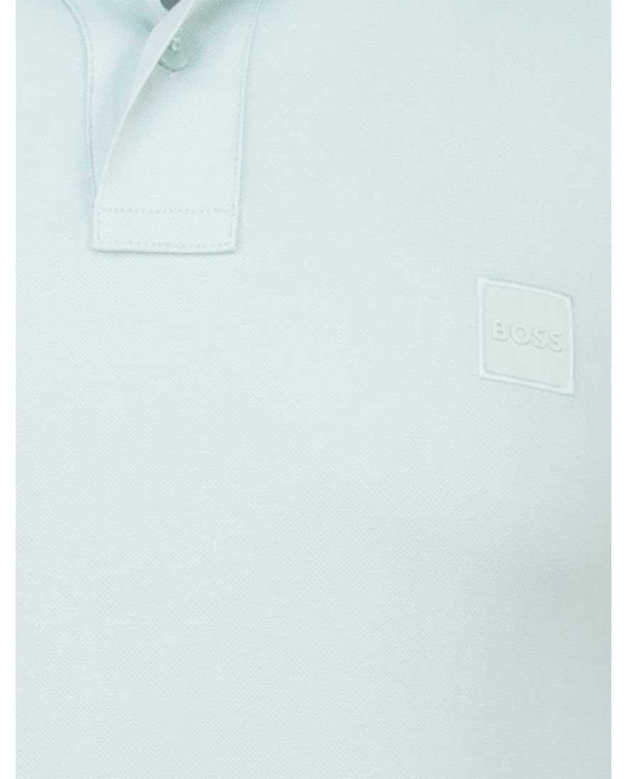 Hugo Boss Orange Passenger polo lichtblauw