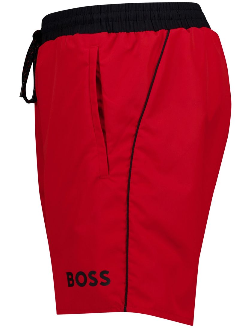 Boss Black Starfish zwemshort rood
