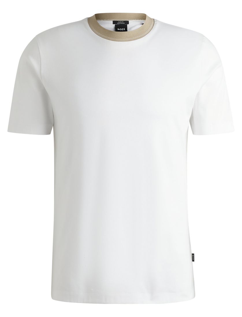 BOSS Black t-shirt wit effen